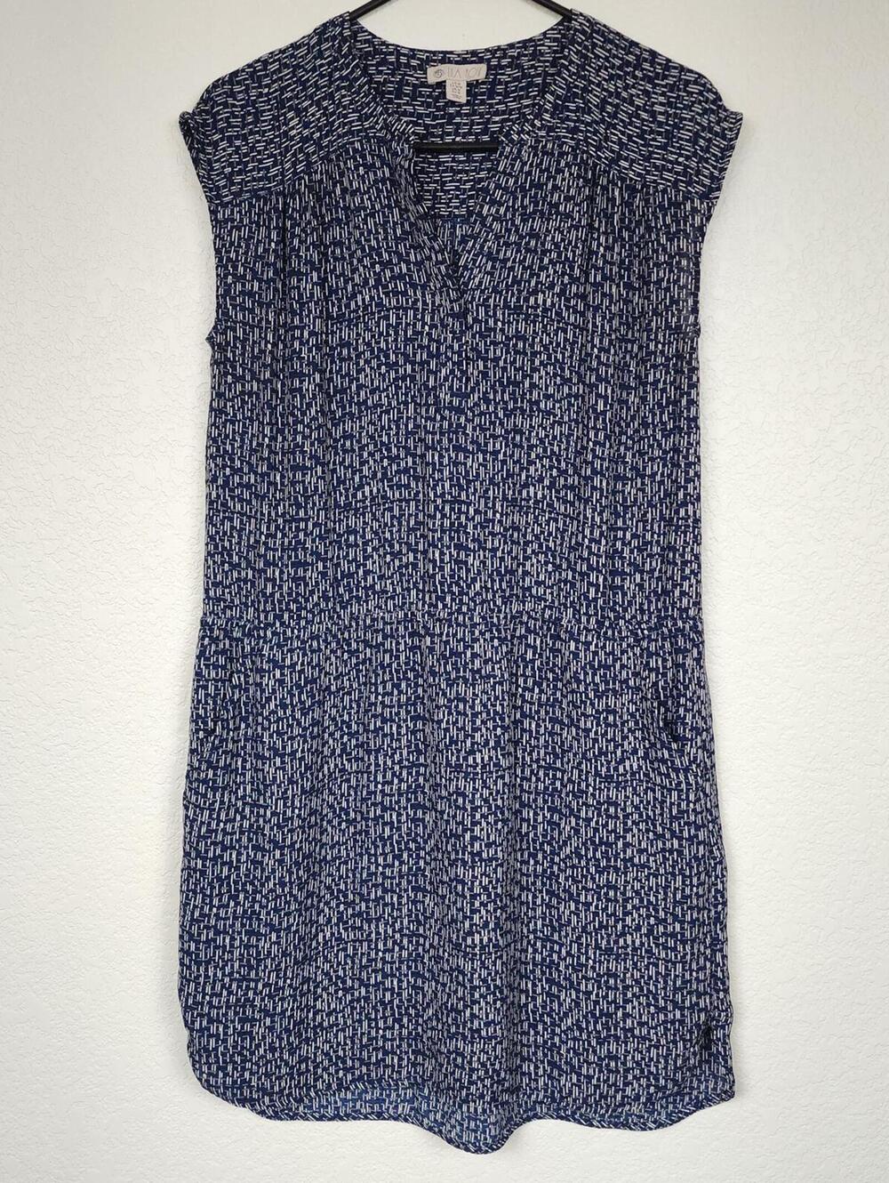 Lila Rose Medium Blue Dress With Pockets